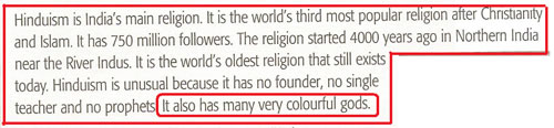 Lois Arthur and Rob Nolasco - India Facts - Colourful God