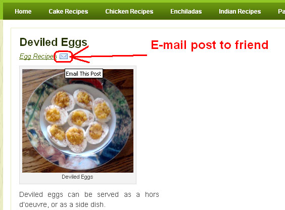 Wordpress E-mail Post To Friend Wordpress E-mail Post To Friend