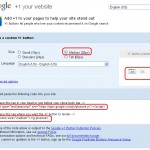 How To Add Google +1 Button To WordPress