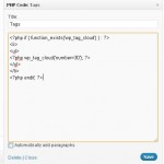WordPress – How To Limit Number of Tags In Tag Cloud