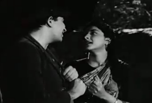 Raj Kapoor and Nargis in Shree 420