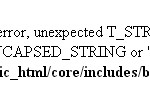 Drupal 8 Install Error