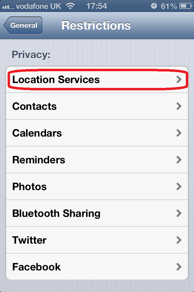 Location Services Location Services