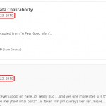 WordPress Comments Wrong Dates